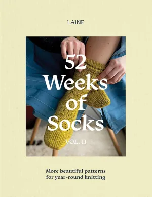 52 Weeks of Socks, Vol. II: More Beautiful Patterns for Year-round Knitting Paperback  April 23, 2024