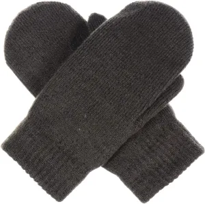 Be Your Own Style BYOS Unisex Winter Toasty Warm Solid Glitter Fleece Lined Knit Mitten Gloves