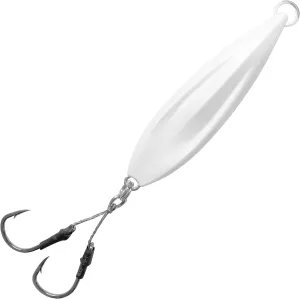 Calissa Offshore Tackle Fast Fall Jig 80g 150g 250g 300LBS Assist Hooks 3/0 Butterfly - Vertical Speed Lure Slow Pitch Flat - Glow Color Painted on Both Sides