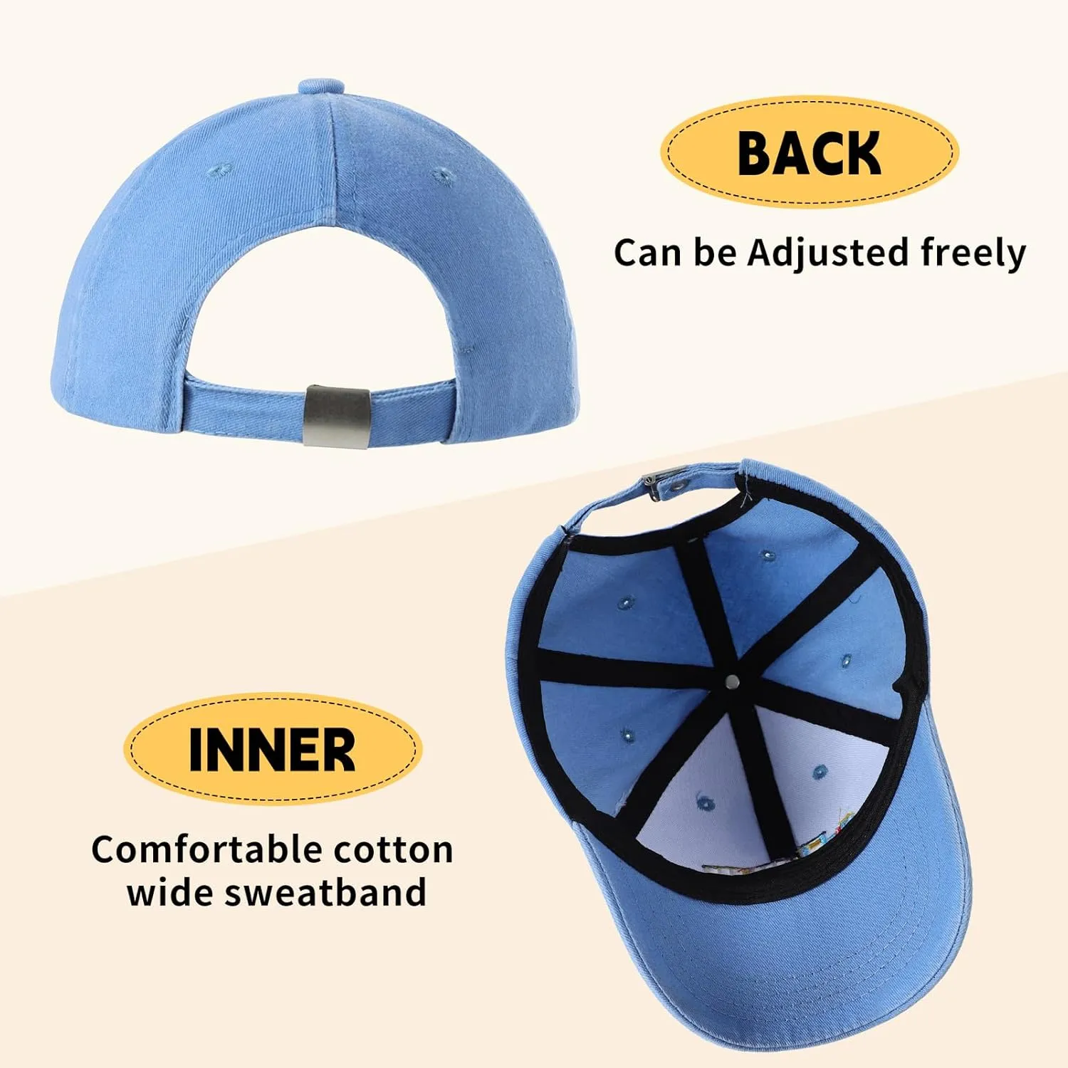 Cute Train Embroidered Kids Baseball Caps Toddler Washed Cotton Vintage Snapback Trucker Hat for Boys Girls 3-8 Years