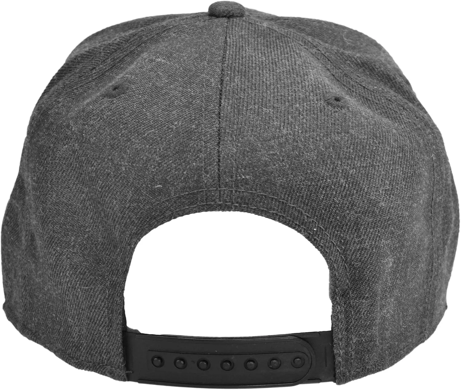 DALIX Premium Wool Blend Hat Flat Bill Cap Snapback Black Dark Gray Maroon Light