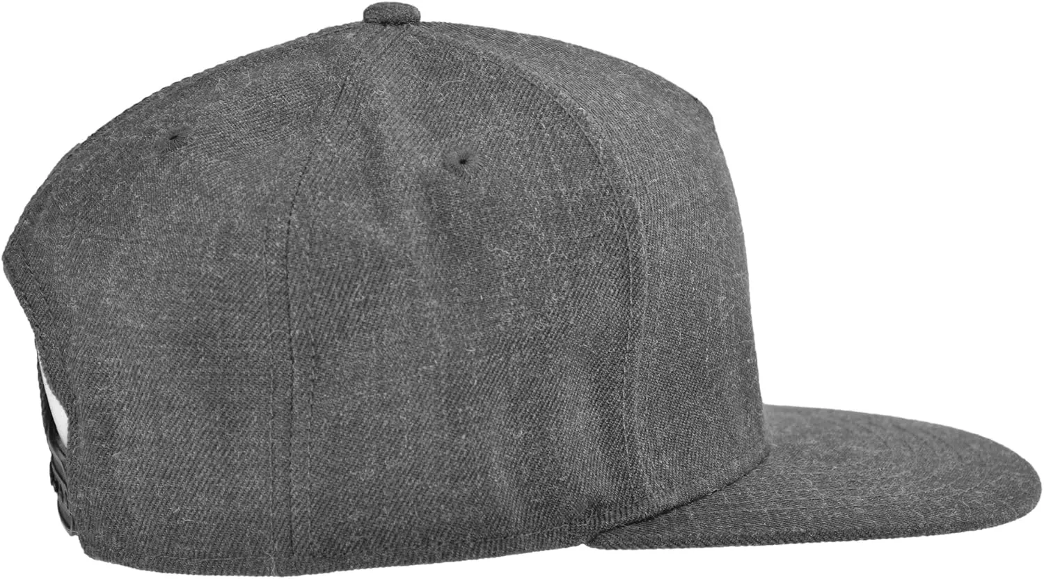 DALIX Premium Wool Blend Hat Flat Bill Cap Snapback Black Dark Gray Maroon Light