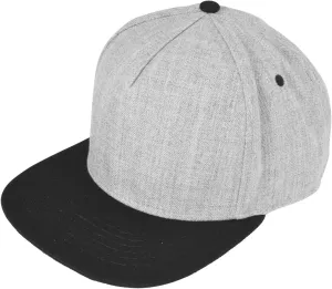 DALIX Premium Wool Blend Hat Flat Bill Cap Snapback Black Dark Gray Maroon Light
