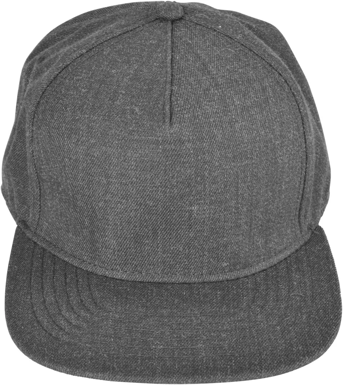 DALIX Premium Wool Blend Hat Flat Bill Cap Snapback Black Dark Gray Maroon Light
