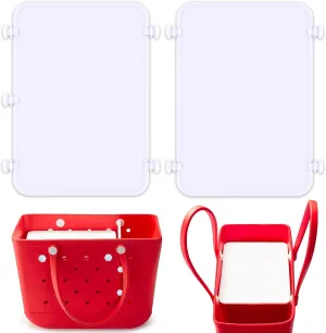 Divider Tray for Bogg Bag Accessories Compatible with Bogg Bag X Large Organizing Your Bags and Divide Space White 2PCS