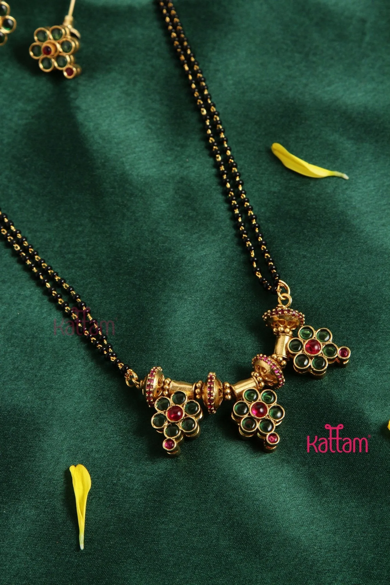 Double Side Dollar Mangalsutra ( Reversible)