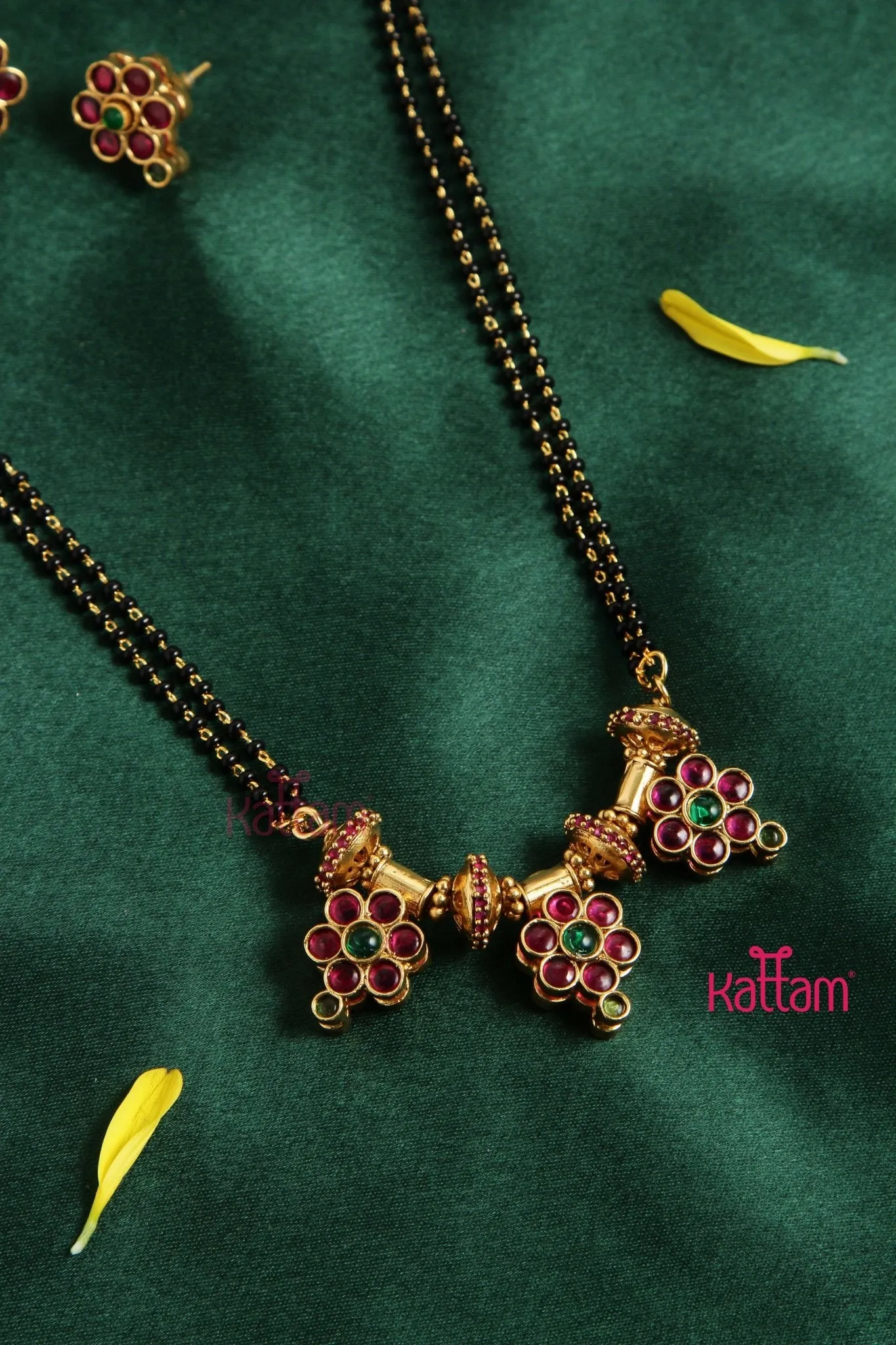 Double Side Dollar Mangalsutra ( Reversible)