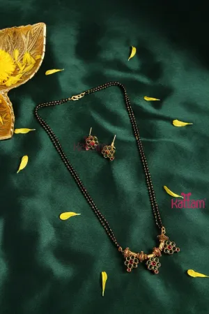 Double Side Dollar Mangalsutra ( Reversible)