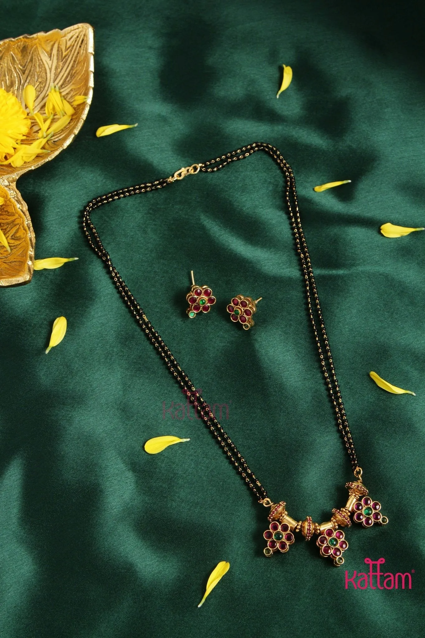 Double Side Dollar Mangalsutra ( Reversible)