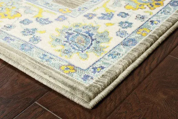 Joli 503D Grey/ Yellow Rug