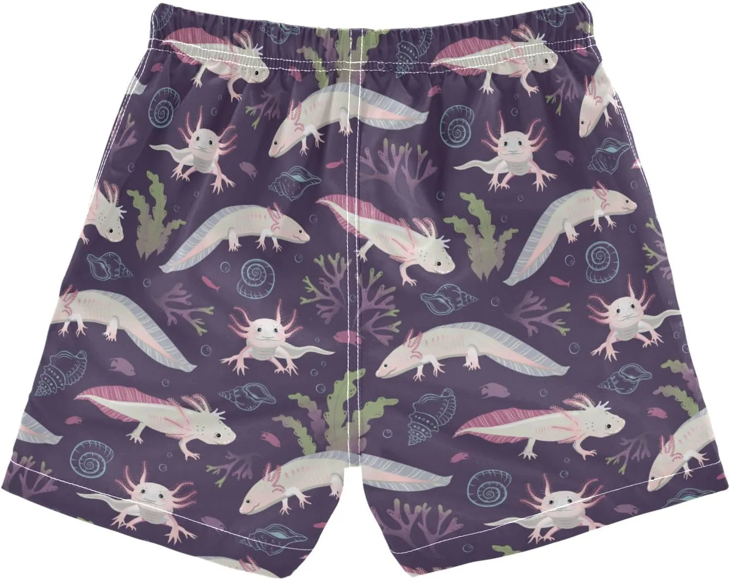 Little Boys Swim Trunks Beach Board Shorts Quick Dry Swimsuit Bathing Suits with Mesh Lining