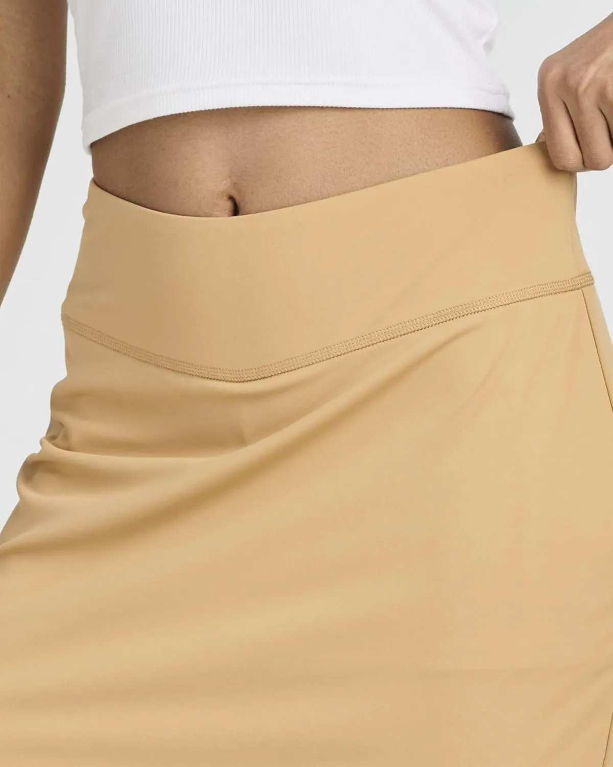 Real Essentials 3 Pack: Women's 16" Active Skort Skirt Pockets - Running Tennis Golf Gym (Available in Plus)