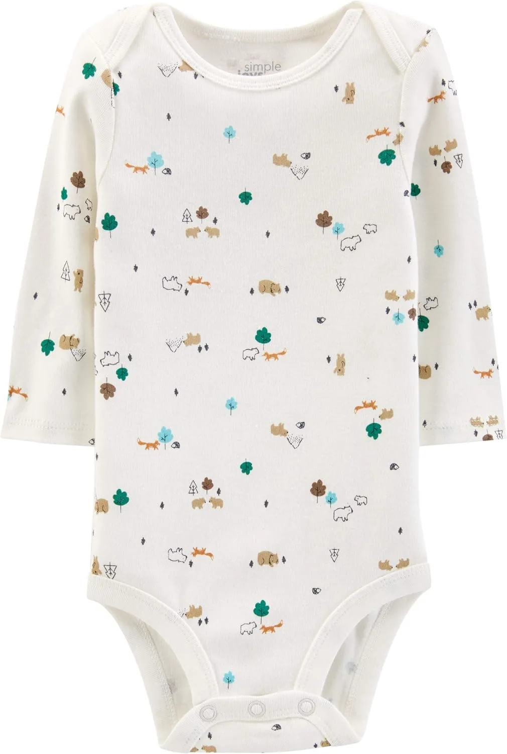 Simple Joys by Carter's Unisex Babies' Long-Sleeve Bodysuit
