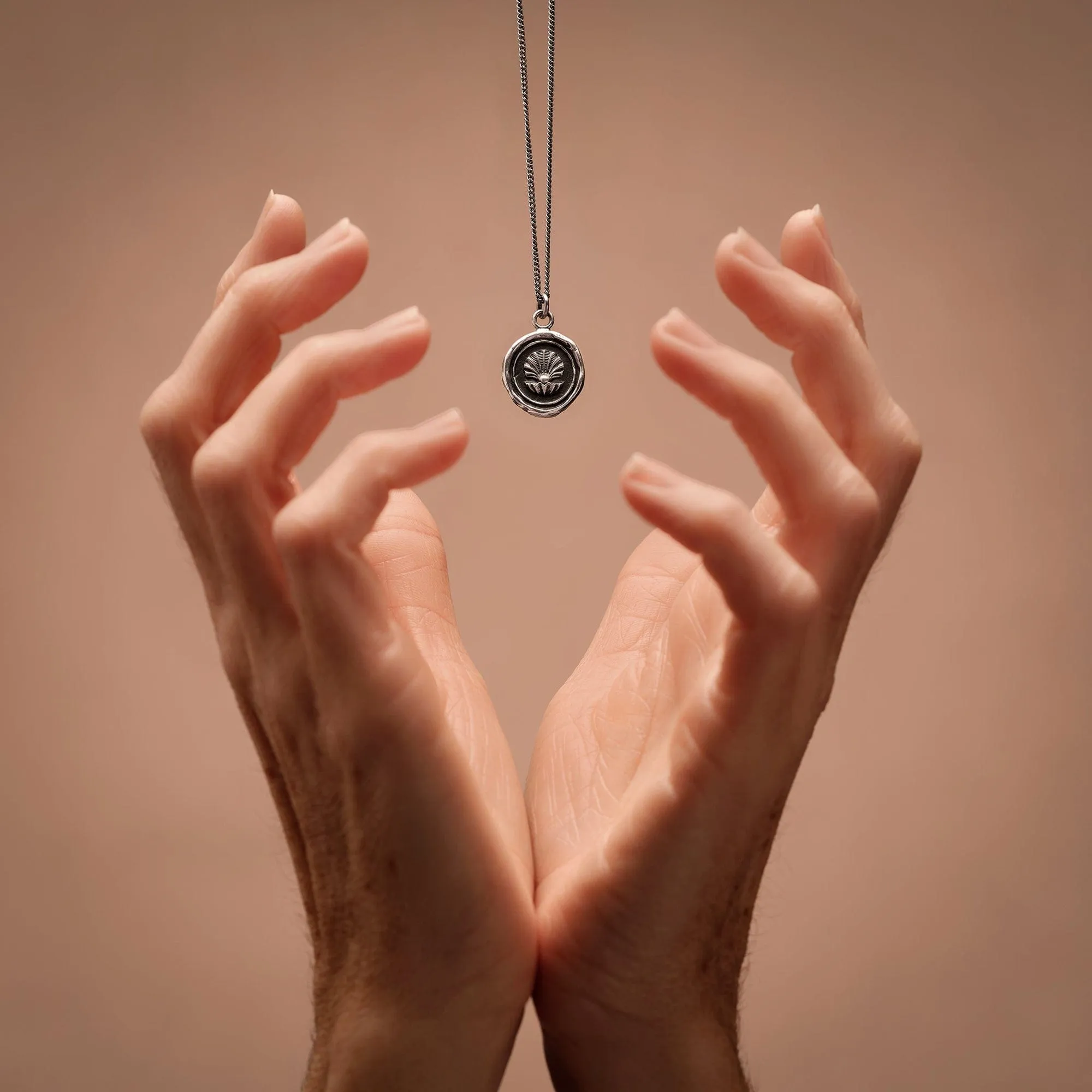 The World is Your Oyster Talisman Necklace